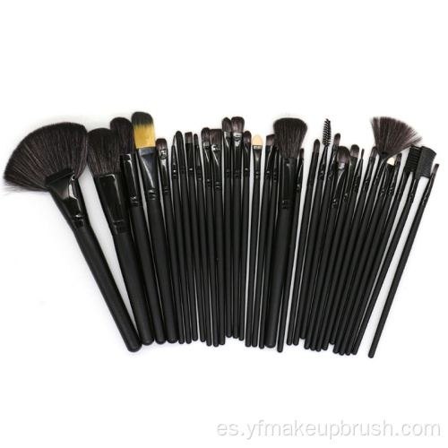 Conjunto de pinceles de maquillaje Conjunto de cepillos de maquillaje de 24 piezas